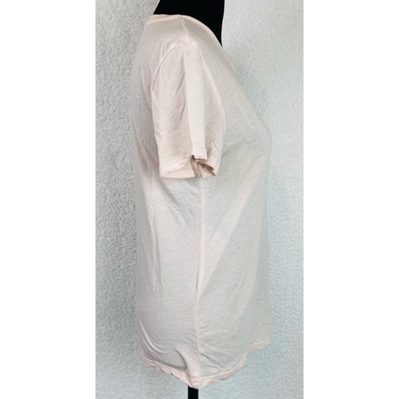 Z SUPPLY • Classic Light Pink Crewneck Short Sleeve Tee - Picture 6 of 12